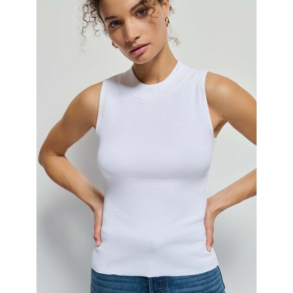 Nation Ltd Joan Tank White - S - Picture 5 of 6